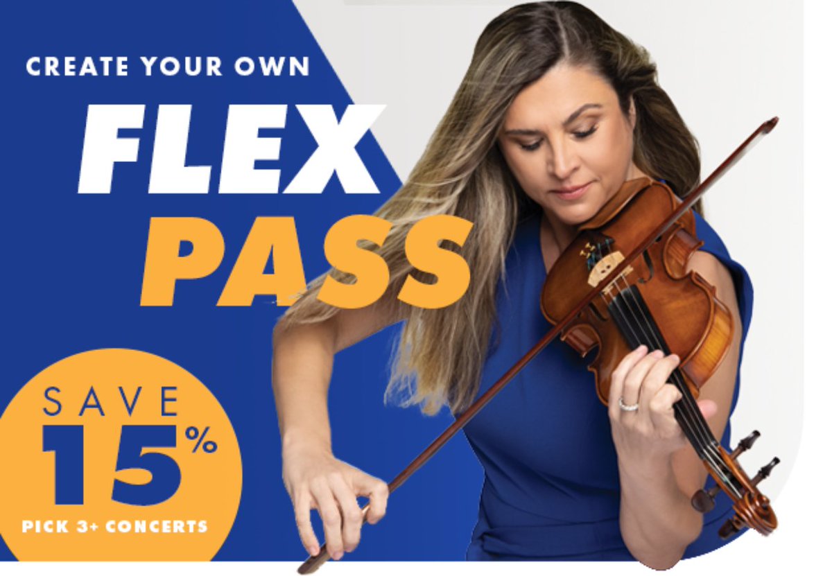 There’s no better way to find your moment to be carried away by music than with Sarasota Orchestra’s Flex Pass. Choose your favorites across five series for a unique season of the live music experiences you love.

Build your Flex Pass today--&gt; buy.sarasotaorchestra.org/events.