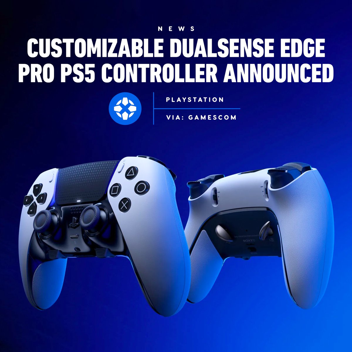 Sony Announces PlayStation 5 'Pro' Controller, the DualSense Edge