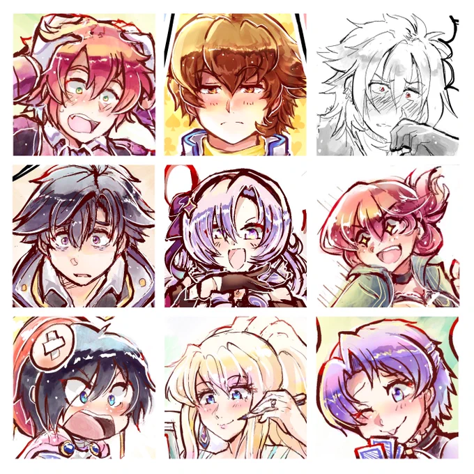 Been drawing some fun faces lately! #faceyourart 