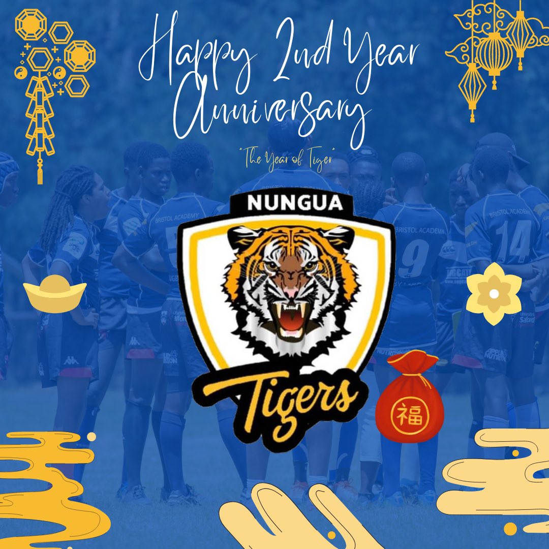 NunguaTigers's tweet photo. Hip hip hip Hurayyy🎉🎊🥂 It's two years already. Where did time go? It's been two years of growth, wins and losses. But we thank God for bringing us this far. Happy anniversary to us And to all who have been supporting us from day one, God richly bless you all #theyearofthetiger https://t.co/KHoVTmdb4U