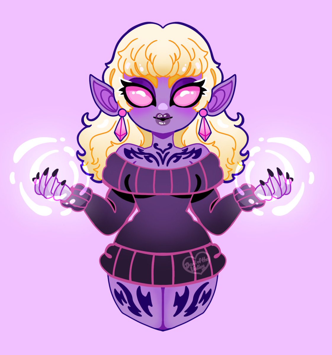 Devilofthevlly's tweet photo. Dark elf mage 🔮🔮
#dnd #DnDcharacter #darkelf #blackmage #fantasyart #cuteart #elfcore #devilofthevalley #kawaiiart https://t.co/s3bDUczNVC