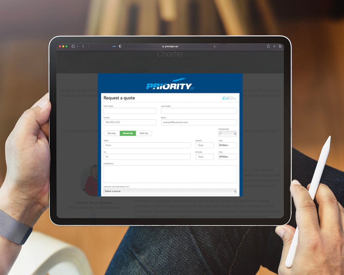 PriorityJet's tweet image. Save time requesting a quote by using our easy-to-use firm quote tool. 👍
Visit priorityjet.net/charter today. 
#letsfly #flypriority #priorityjet
