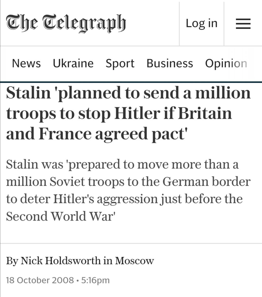 Mikhail_Cancer's tweet photo. @albertointernet @Reng0o @Agitacion_ Osea, me estás diciendo que Inglaterra y Francia dejan sola a la URSS frente a los nazis, la URSS pacta con ellos para ganar tiempo y prepararse, y que la culpa es de la URSS?
Y que no hubieron más pactos con los nazis? Si hasta Polonia lo hizo para repartirse Checoslovaquia https://t.co/nKMl3cMvgB