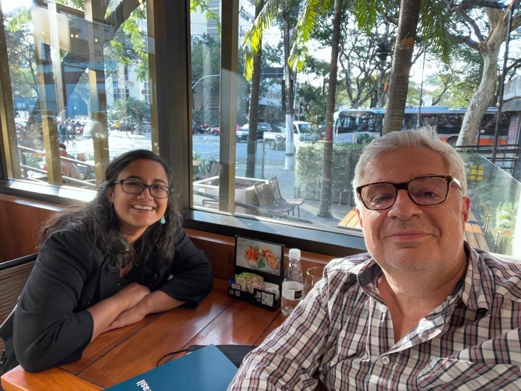 CLAIS at Yale University (@yaleclais) on Twitter photo 🇧🇷 Delighted to meet with <a href="/fulbrightbrasil/">Fulbright Brasil</a> Executive Director, Luiz Valcov Loureiro 🇧🇷
🌎And thrilled that <a href="/YaleCLAIS/">CLAIS at Yale University</a> will host the Distinguished Scholar Award for the next 5 years, inaugurated this fall by Junia Furtado: tinyurl.com/4xxffy4h
<a href="/YaleMacMillan/">Yale MacMillan Center</a> <a href="/Yale_OIA/">Yale OIA</a> 🇧🇷 Delighted to meet with <a href="/fulbrightbrasil/">Fulbright Brasil</a> Executive Director, Luiz Valcov Loureiro 🇧🇷
🌎And thrilled that <a href="/YaleCLAIS/">CLAIS at Yale University</a> will host the Distinguished Scholar Award for the next 5 years, inaugurated this fall by Junia Furtado: tinyurl.com/4xxffy4h
<a href="/YaleMacMillan/">Yale MacMillan Center</a> <a href="/Yale_OIA/">Yale OIA</a>