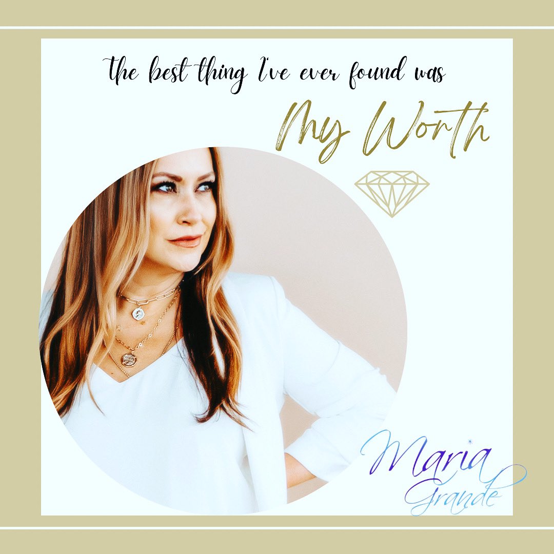 MariagrandeLLC's tweet photo. And I will never lose it again! 
#selfworth #worthinprogress #personaldevelopment #empoweringwomen #speaker https://t.co/qVDpS12Osk