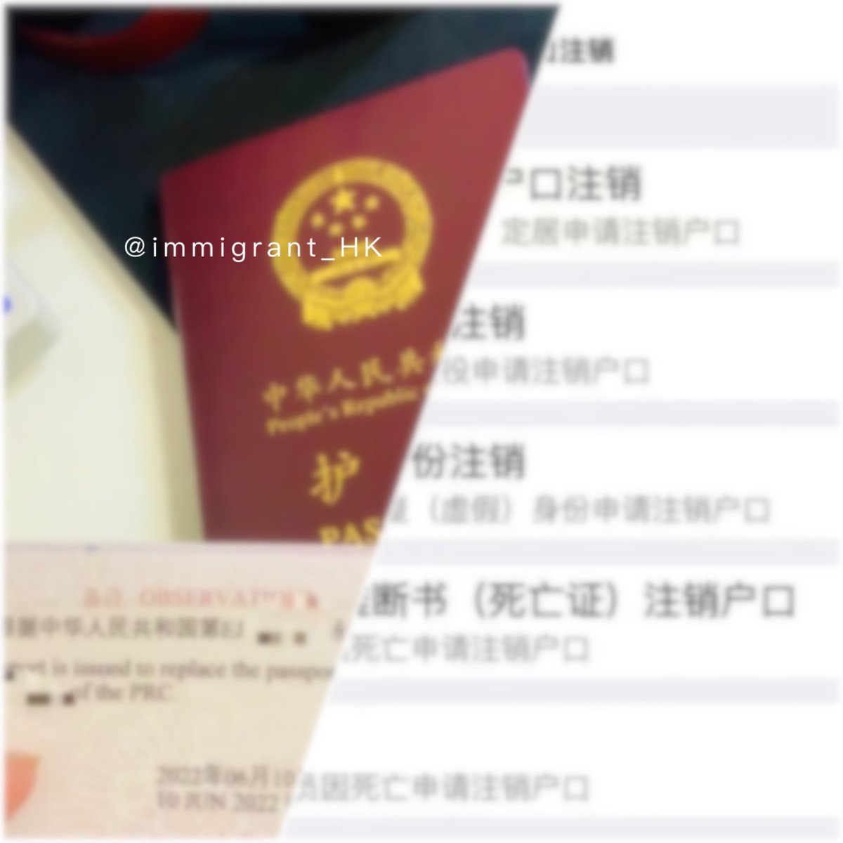 immigrant_HK's tweet photo. 合法解除限制出境、限制高消费
全新第二移民身份、户籍注销
疫情期间不限户籍护照办理
香港、澳门特殊紧急事由材料包签
出入境身份疑难问题解决
一直在做这些业务 https://t.co/yVsMoNJId2