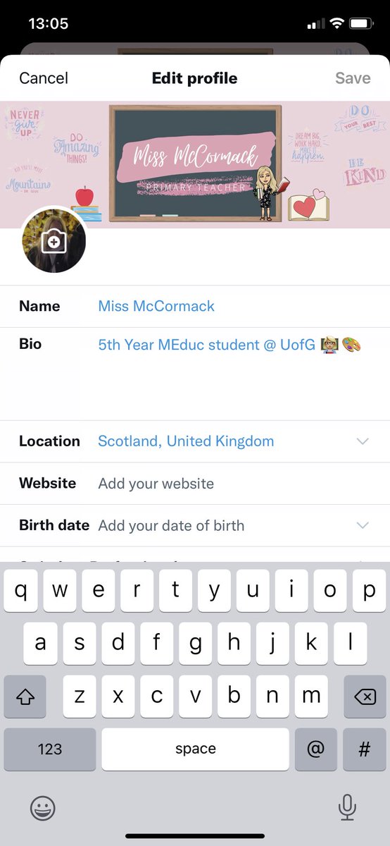 _MissMcCormack's tweet photo. From a 5th year student to a P5 teacher 👩🏼‍🏫 all the 5s https://t.co/wTjPoTFEtv