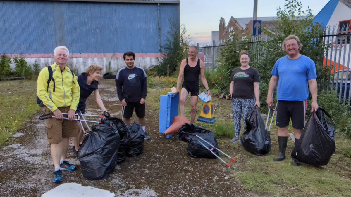 After training tonight some of our members cleared up the <a href="/PortofAberdeen/">Port of Aberdeen</a> compound next door that we have borrowed for visiting clubs on Saturday.  Sadly for the last time before redevelopment starts.  Great job everyone!