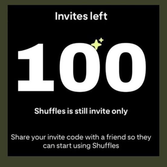shufflecode1's tweet image. i’ve got 170  invites to pinterest shuffles left … reply if u want the code follow and like pinned tweet #shuffle