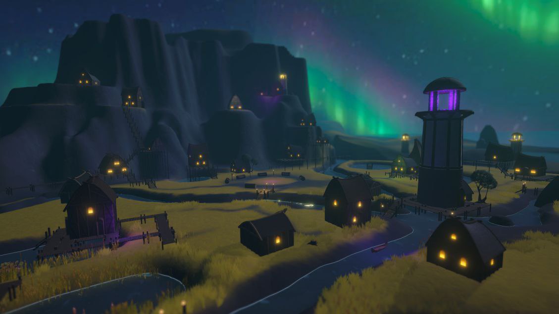 FLOKI's tweet photo. ✨It’s #TransformationTuesday✨

Let’s look at the progress of the upcoming #Floki Metaverse:

From 2D concept art and simple 3D models - to detailed buildings and landscapes with stunning skies! 🏔🌄

We can’t wait to watch sunsets and stars in the #Valhalla P2E game 🤩 https://t.co/x2a2GFv7kd
