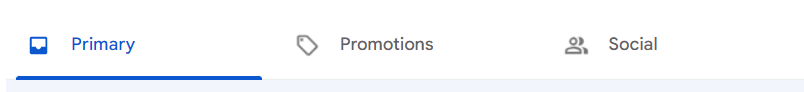TheRealSnowSJ's tweet photo. why capitalize on my muscle memory @gmail 
why is promotions before social now https://t.co/hgR6D07G0E