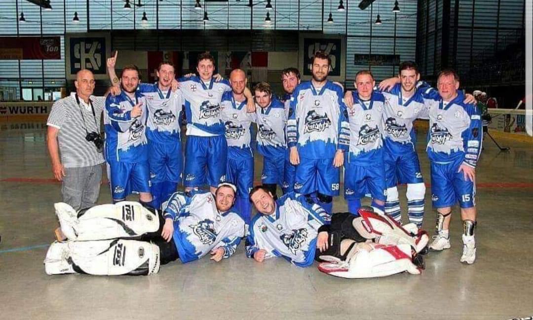 davidgknights's tweet photo. Will miss waking up early for an 8am set off for an away game in Notts on a Sunday….Looking forward to some new projects I’ll be taking up but will miss lacing them up for the @SheffKnights. Good luck in the new season guys #truetothesilverandblue https://t.co/GO1UJ6WvTj