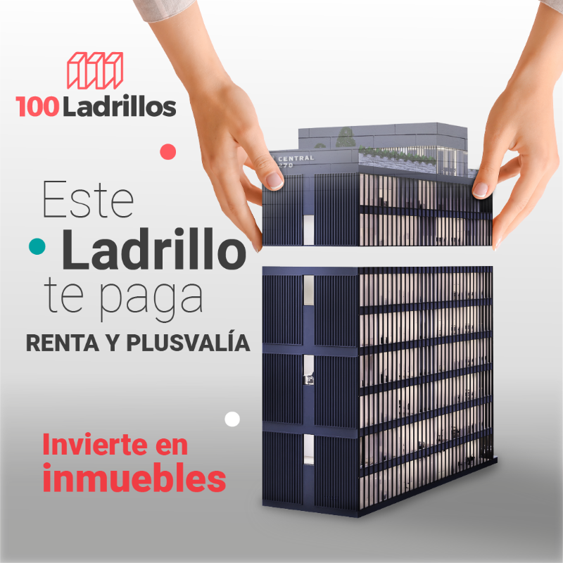 100Ladrillos's tweet photo. ¡Invierte en Ladrillos de propiedades que te pagan renta mes a mes! 🧱 El Crowdfunding Inmobiliario lo hace posible.

#crowdfunding #investing #realestate #proptech #fintech
