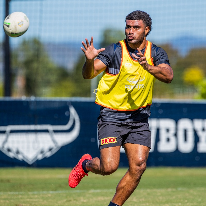 nthqldcowboys's tweet photo. The former Fijian Rugby Sevens star will join the Cowboys Top 30 squad in 2023.