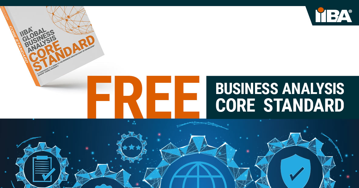 IIBA's tweet photo. Learn how to standardize Business Analysis practices - get your FREE guide: https://t.co/3MpVPhrvSh
#BusinessAnalysisPractice #BusinessAnalysis #BusinessAnalysisStandards https://t.co/1E6knT3OV6