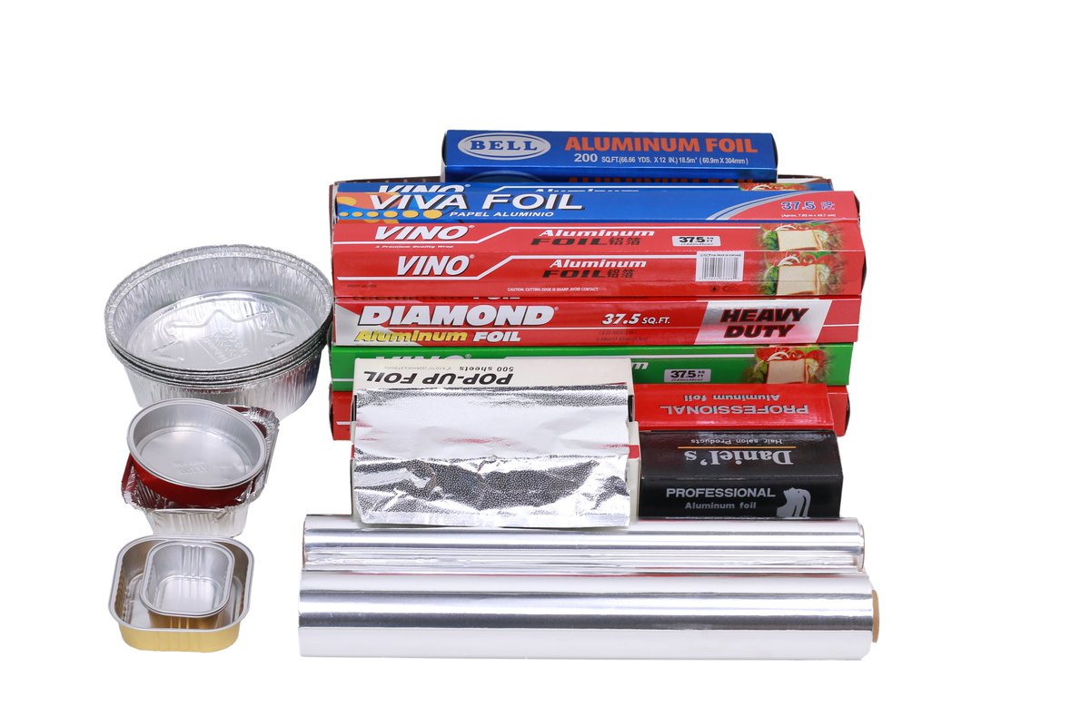 Henan #EMING aluminum supply 8011 /8006 0.015mm - 0.2mm aluminium #household #foil #rolls for packaging
inquiry: vicky@goldenfoil.cn
whatsapp/wechat:+86-15167352073
emalufoil.com