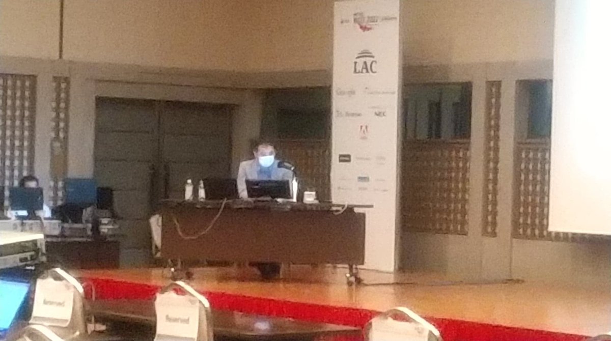 Today, the final day of the conference, keynote speech by Prof.Ogata is in progress! #WCCE2022