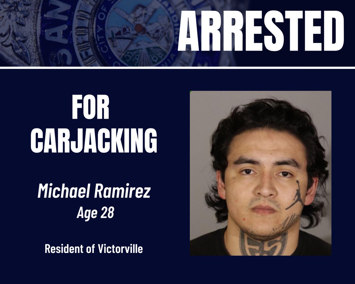 San Bernardino PD on Twitter "Earlier today, SBPD investigators