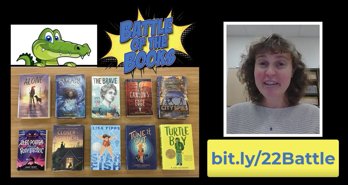 DCMSMediaCenter's tweet photo. Battle of the Books is a year-long specialty enrichment opportunity for advanced ELA students. You will be required to read at least 6 of 10 SC Junior Book Award nominees. Interested? Visit https://t.co/M6QuHDQRUo to sign up! @DutchmanCreekMS @SCASLNet #BattleOfTheBooks #SCJBA https://t.co/Qe4k6pX3aL