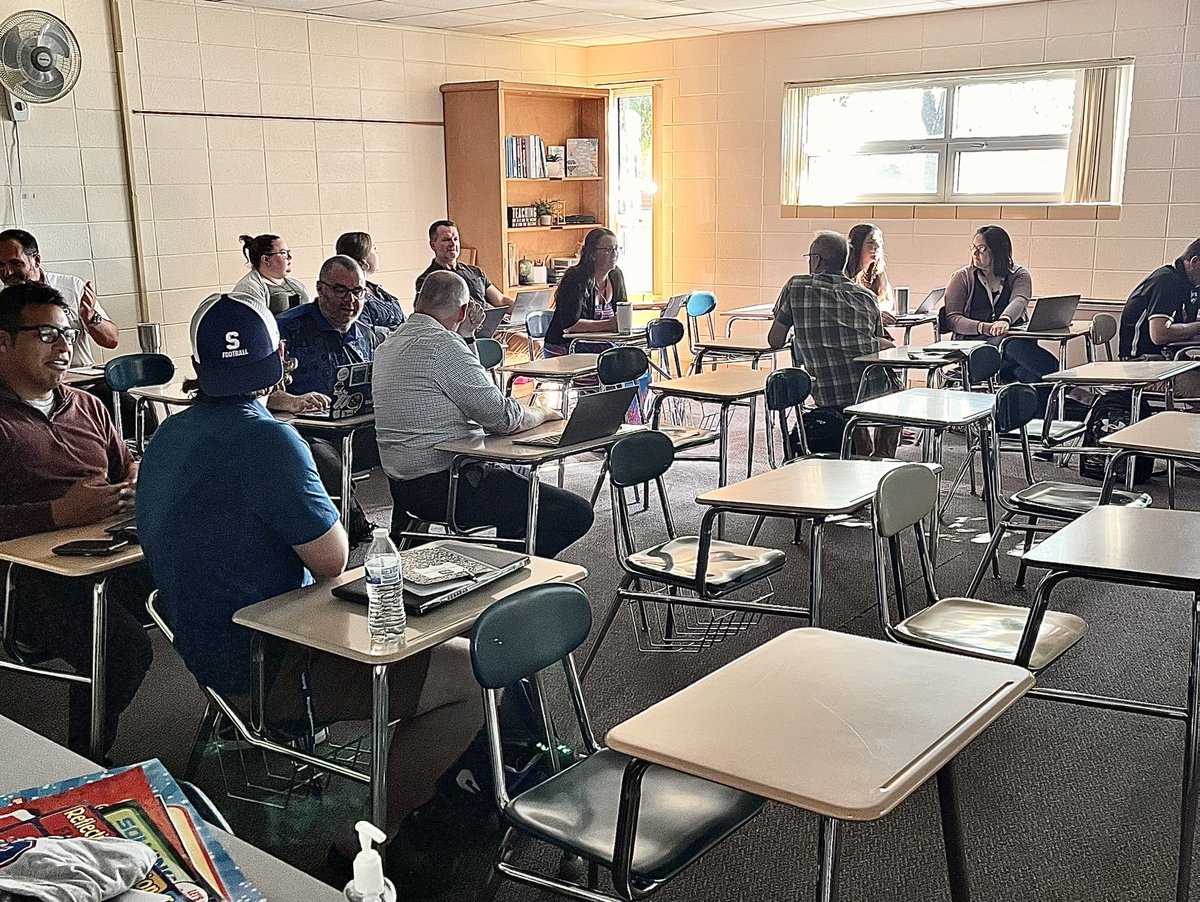 So many great discussions today during our district PD on how to best serve our students! These are the best teachers around hands down! Looking forward to what this year has in store. #springfieldstrong