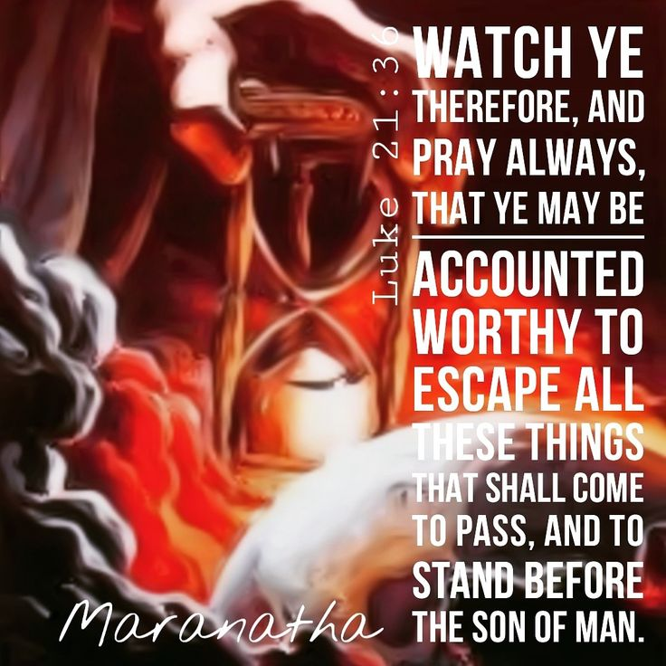 CraftKrz's tweet photo. Luke 21:36

Watch ye therefore
and pray always
that ye may be accounted 
worthy to escape all 
these things that shall 
come to pass
and to stand before 
the Son of man. https://t.co/l61BbhpNMh