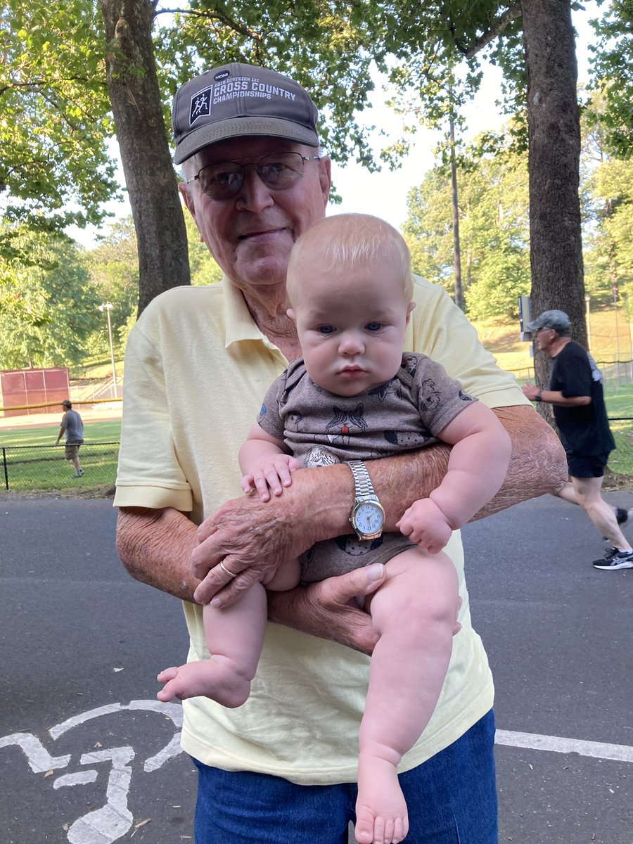 lchsxctf's tweet photo. Serious post: My parents will celebrate their 63rd anniversary on Monday. They have been going to running events for about 45 years cheering me, Zach or County. Tomorrow my mom starts chemo and radiation as she begins to defeat cancer. Join me in cheering for her!! She’s GREAT!! https://t.co/Apk5lEbEDx