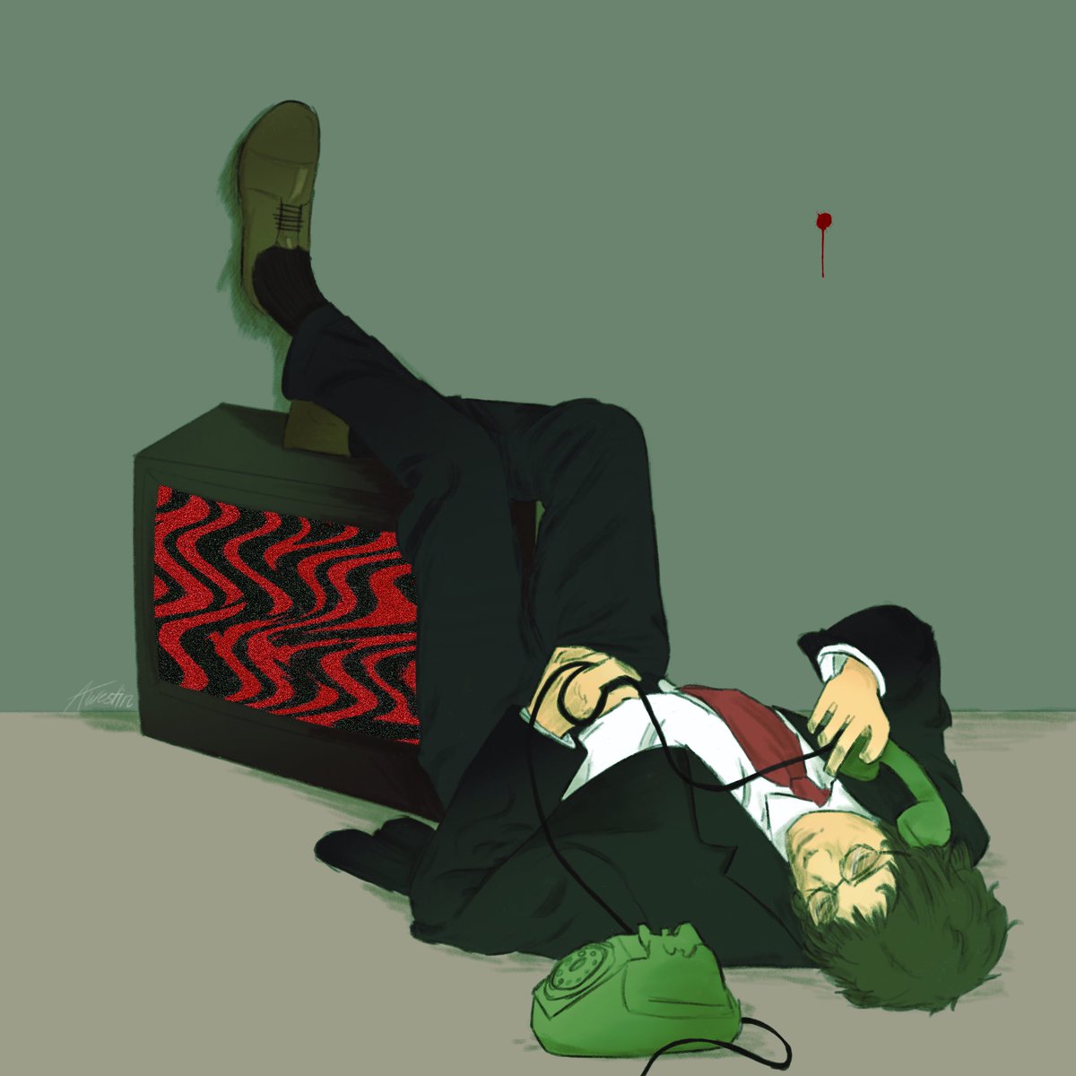icryink's tweet photo. u guys can see him first #Persona4 https://t.co/9f8hfulQjN