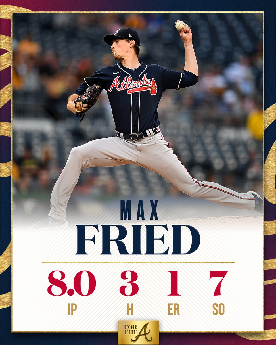 Braves's tweet photo. 𝐀𝐂𝐄

@MaxFried32 | #ForTheA https://t.co/zUpRRL3bR8