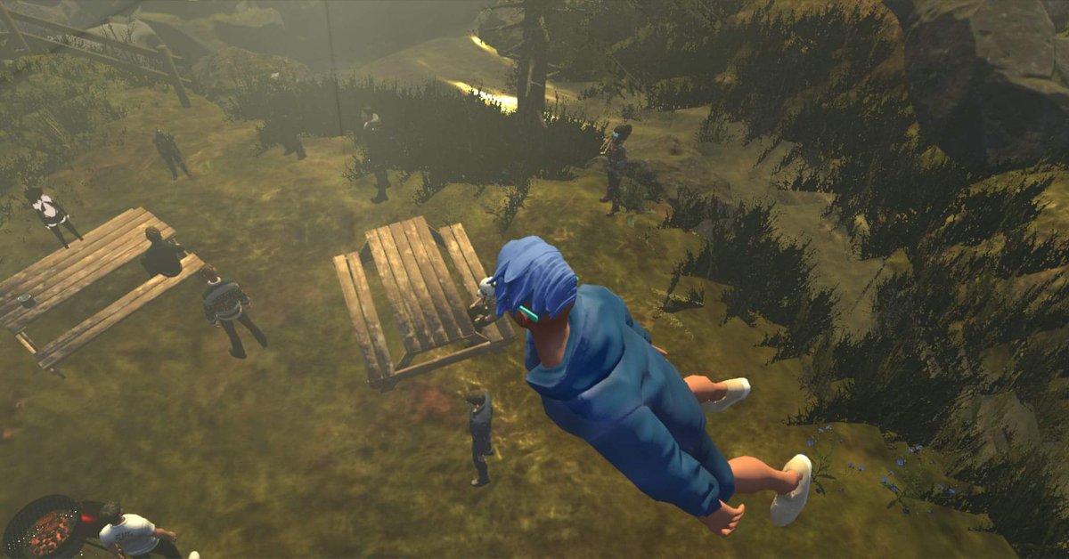 EdwardJChow's tweet photo. Tuesday online meeting in #vircadia. Create custom avatars for business meetings or for recreational purposes. 

Choose whoever(or whatever you want to be) and enjoy exploring different worlds in Vircadia https://t.co/vyzp1euN7r