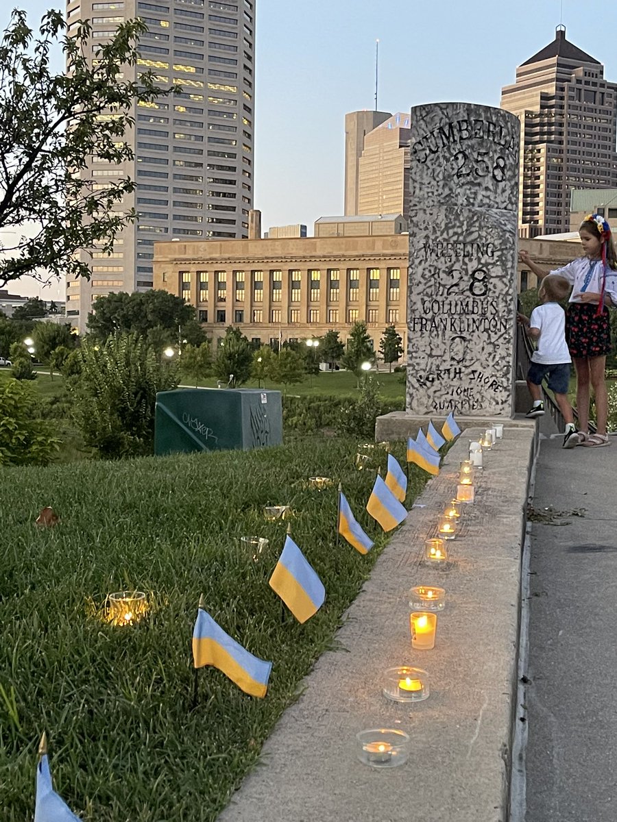 liscynesky's tweet image. #sparkofcourage COLUMBUS OHIO USA #StandWithUkraine