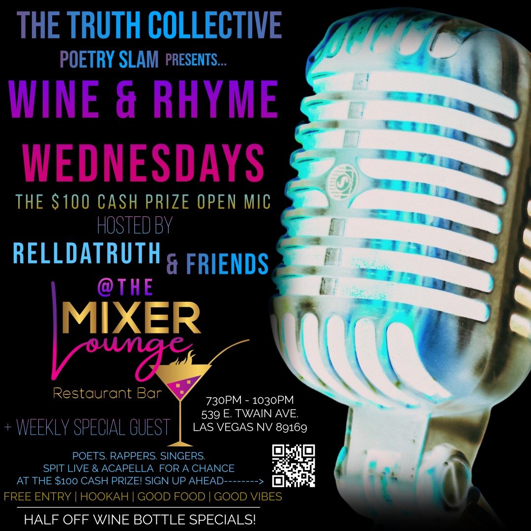 AdrianX_Maat's tweet photo. Peace and salutations family,

Make sure you come to Spit Your Truth 
( @thetruthspotlv ) @ the Mixer Lounge tomorrow night. Whether you choose to participate or spectate, this is the place to be with good vibes. See you tomorrow!

Peace peace 🔥👑⭐🥂🎤

#LasVegas #Nevada https://t.co/LZimMO80F4