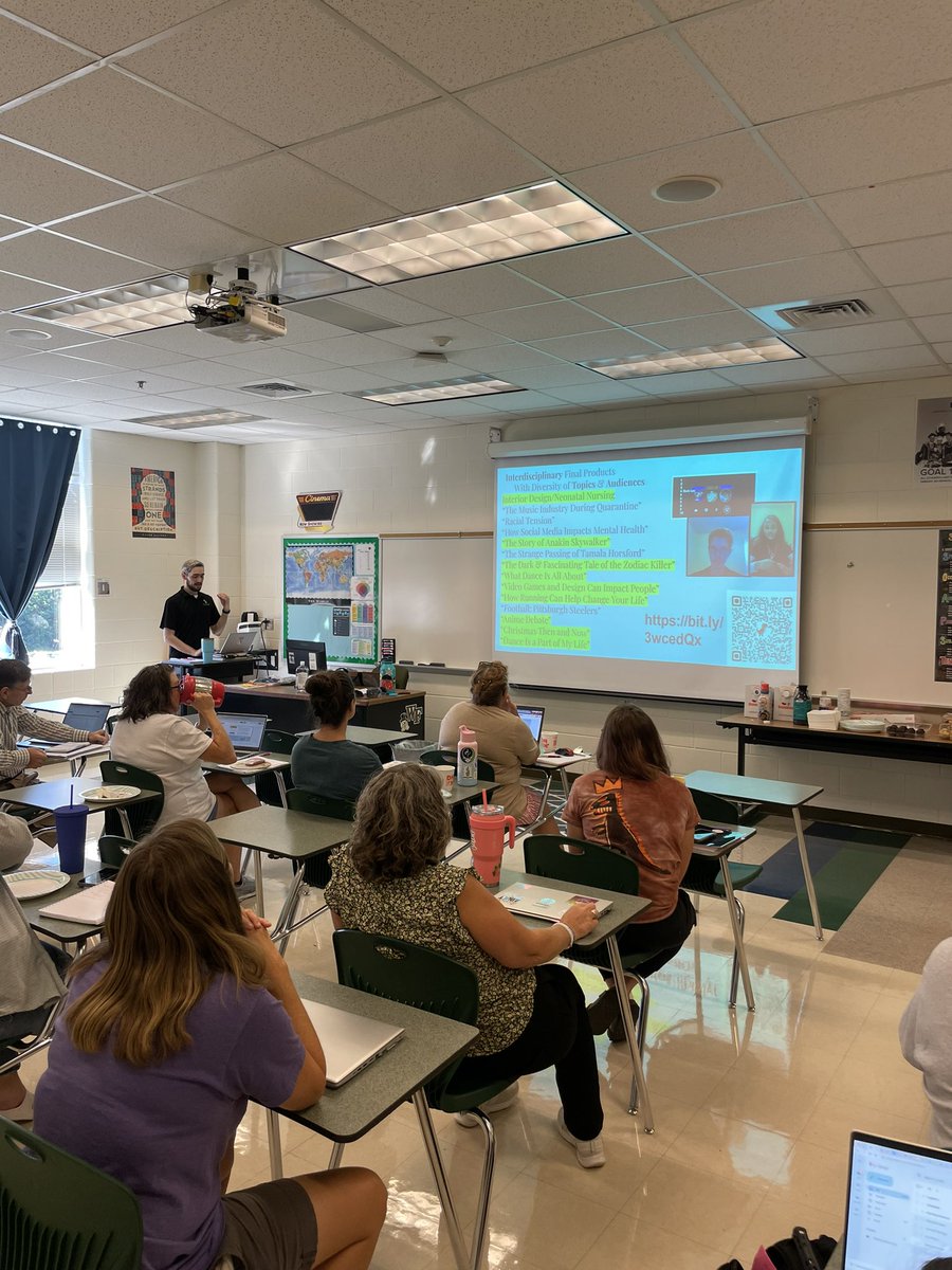 CHHS Deeper Learning series. Love showcasing our teachers to…our teachers! Let’s go 22-23! #GoCavs @cloverhillhs @e_pioch @MickeyFutrell @ccpsinfo