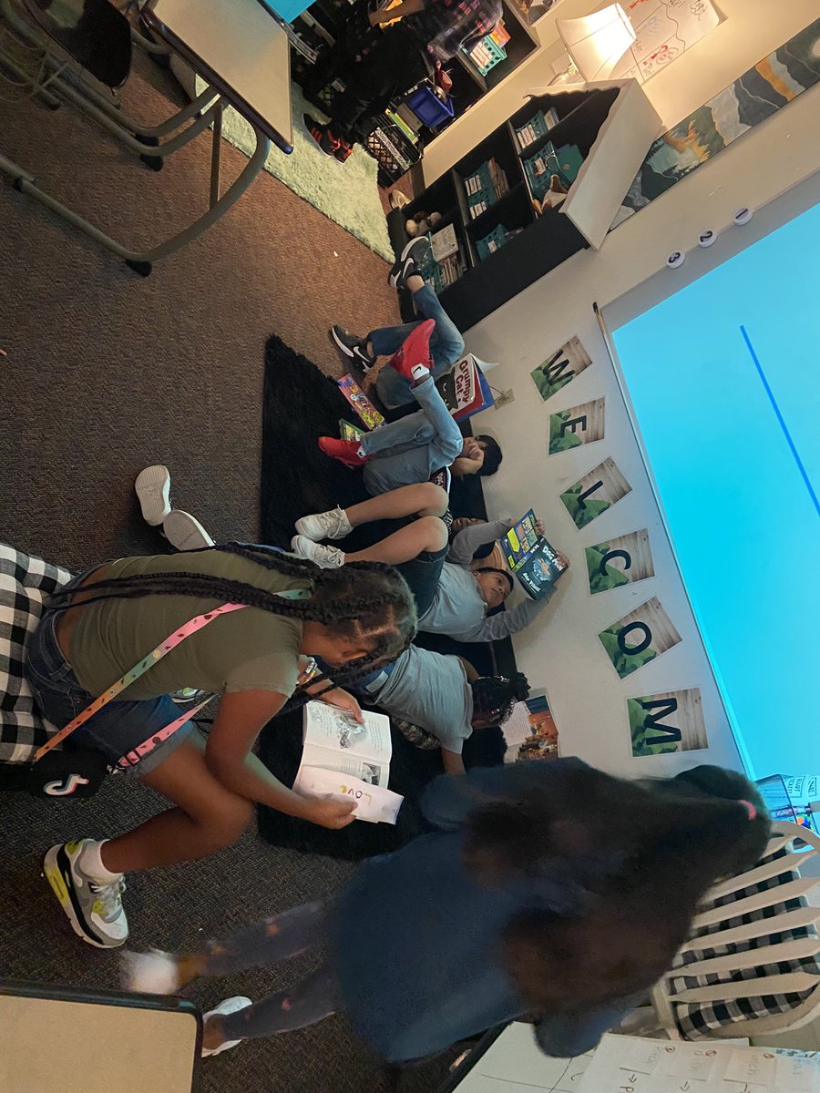 I am super proud of my kiddos! We had an amazing independent reading time ❤️#bettertogether <a href="/CharlesRDrewES/">Drew Elementary</a>