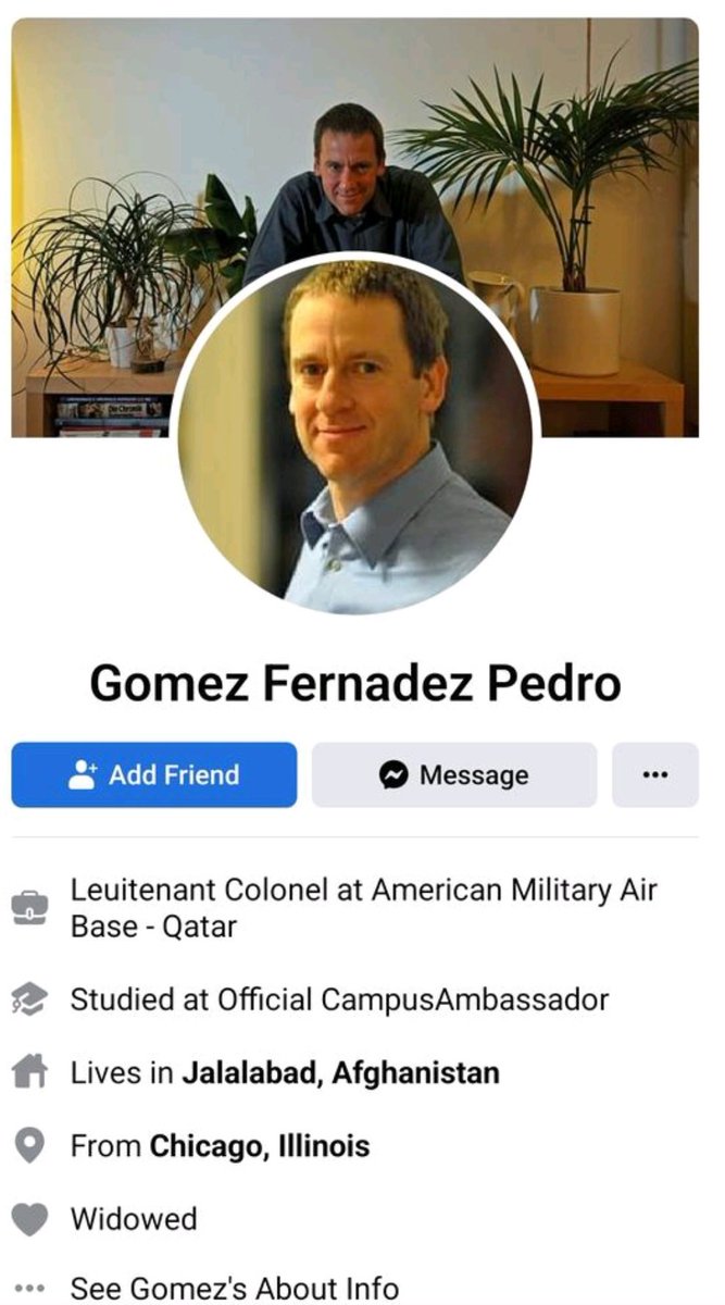 IsleOfNewYorkTr's tweet photo. @TracyConnor Oh, no.
I vet applicants for a Facebook tourism group. A host of single, older, handsome military men who are 'deployed in Afghanistan' have applied. (US military is no longer there.) They compliment every older woman. It's so sad they break hearts and destroy life savings. https://t.co/SRHvkI9nik