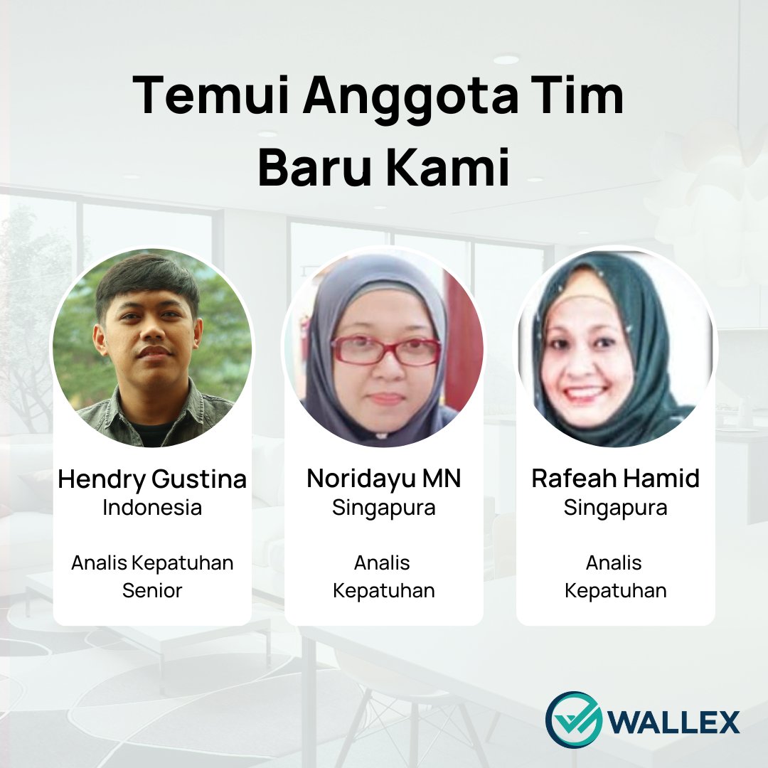 WallexID's tweet photo. Kami terus berkembang! 

Inilah pendapat dari Rafeah, Ida dan Hendry yang telah bergabung dengan Wallex!

Jika Anda tertarik dengan FinTech, kunjungi https://t.co/qmMCSCflBW untuk mengetahui lebih lanjut. https://t.co/LGX5q3H5H0