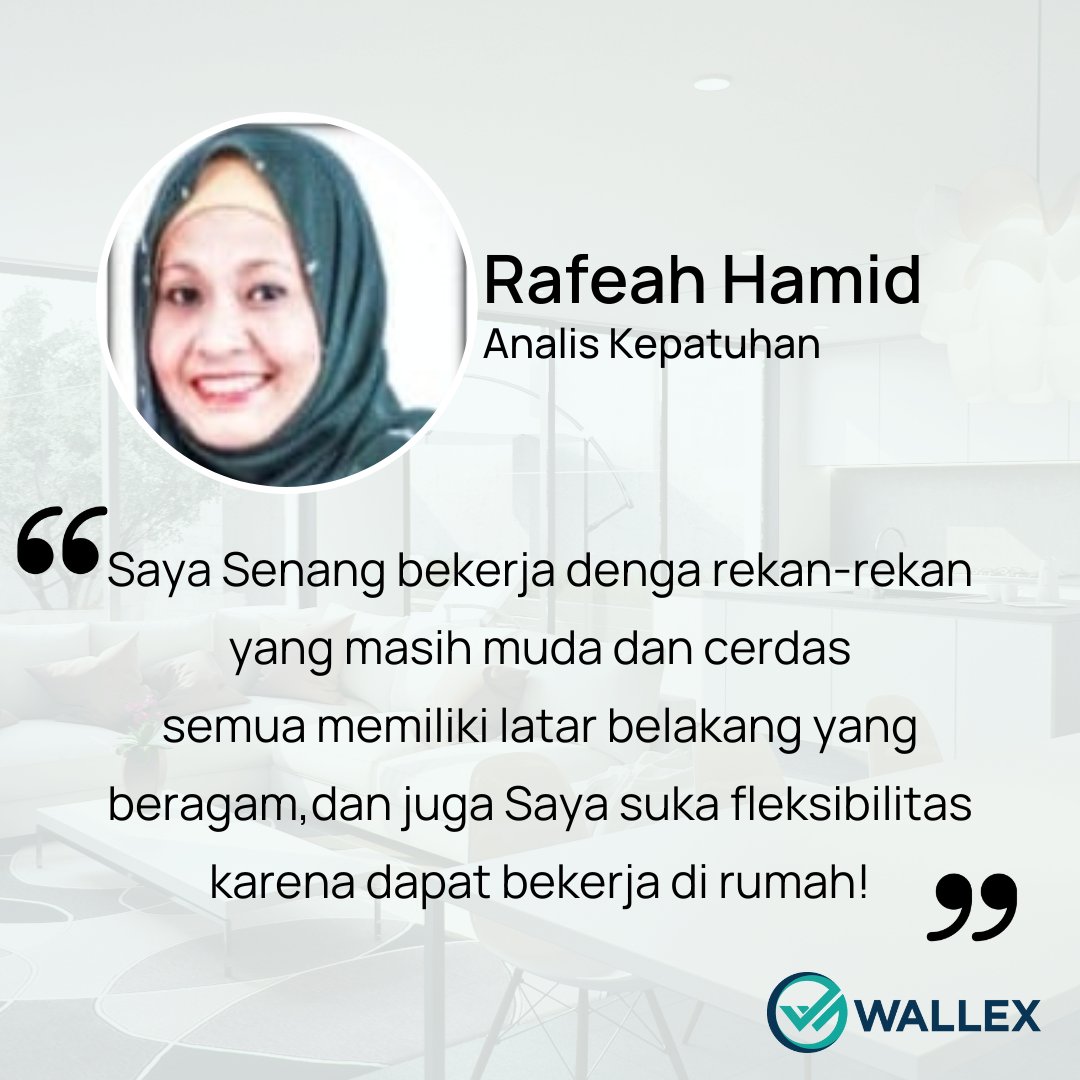 WallexID's tweet photo. Kami terus berkembang! 

Inilah pendapat dari Rafeah, Ida dan Hendry yang telah bergabung dengan Wallex!

Jika Anda tertarik dengan FinTech, kunjungi https://t.co/qmMCSCflBW untuk mengetahui lebih lanjut. https://t.co/LGX5q3H5H0
