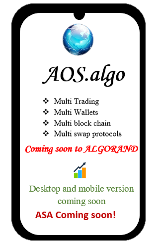 AOSToken_Algo's tweet image. Get ready to receive rewards. We are launching soon. ALGORAND we are coming!! @ButtCoinASA @doggycoinasa @moistgrannies69 @AkitaInuASA @deflyapp @algo_stake @Algorand @octorand @CometaHub @AlgoScout @AlgoFundco @PeliCoinOrg @defly @YieldlyFinance @opulousapp