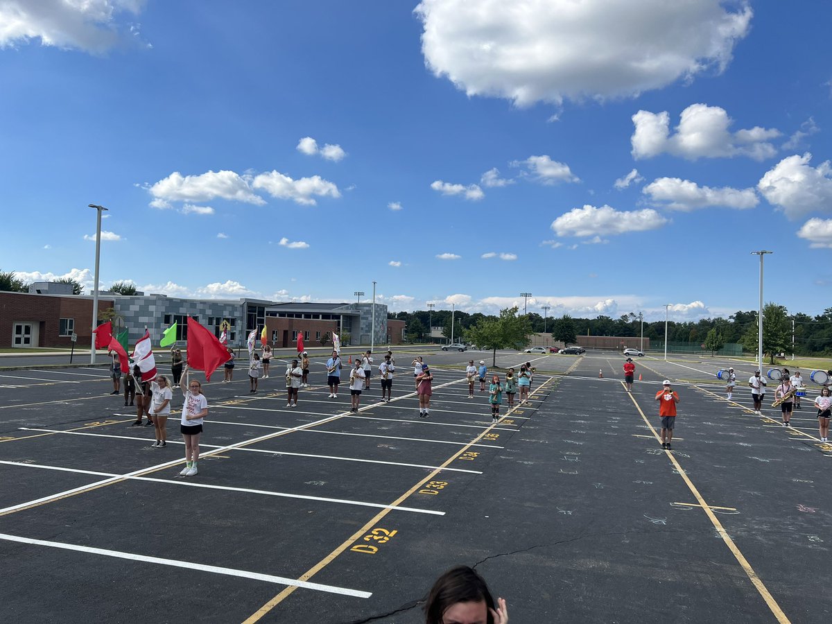 FTSD_MarchingFl's tweet photo. Band Camp Day 2: another success! A lot of hard work that is going to pay off this season. #flashespride https://t.co/8jP8QTmuyk