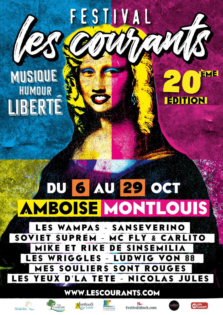On revient !!! 20 ans en octobre
#leswampas #sanseverino #sovietsuprem #mcflyetcarlito #mikeetrike #leswriggles #mssr #lesyeuxdlatete #nicolasjules