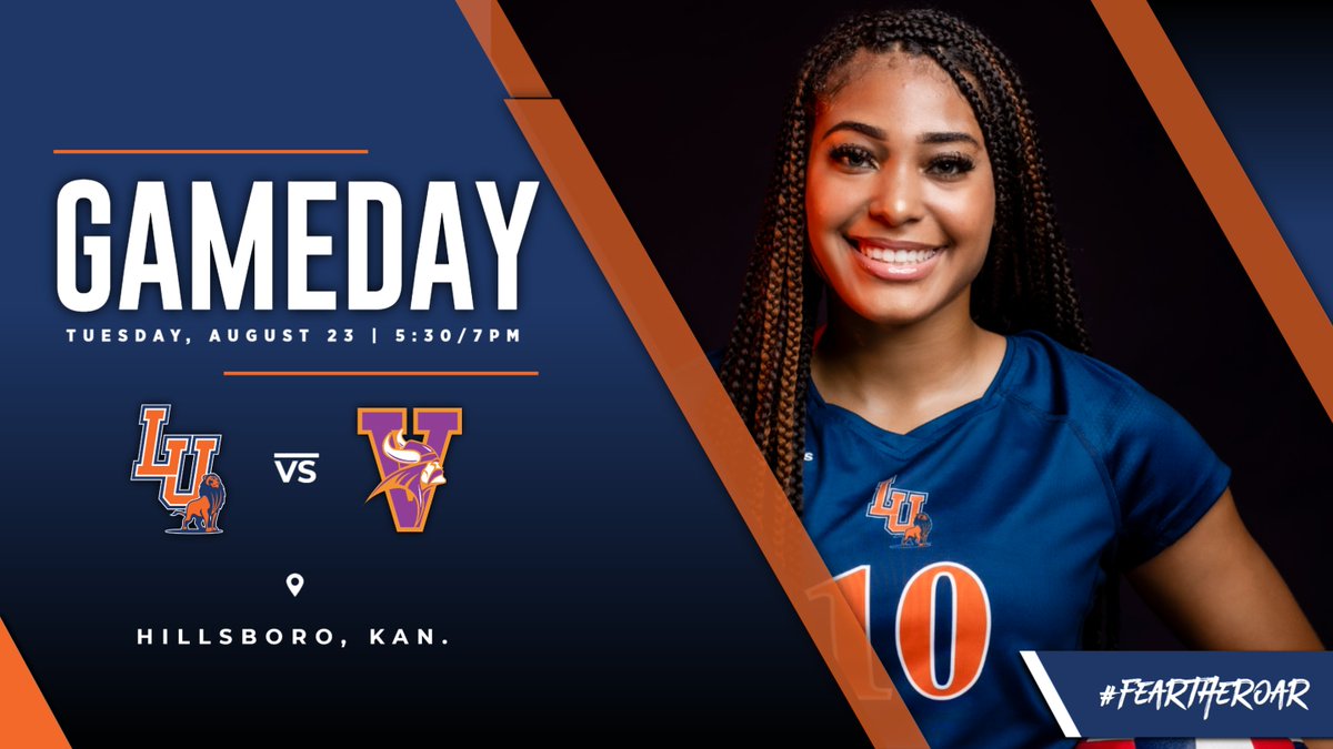 LangstonSports's tweet photo. GAMEDAY IS HERE!

#LUVB opens the season tonight vs Missouri Valley in Hillsboro, Kan.!

📊: https://t.co/mRTnIh4cl6
📺: https://t.co/eeFHFlGDS7

#goLions #FeartheRoar https://t.co/MFqB1jR63h
