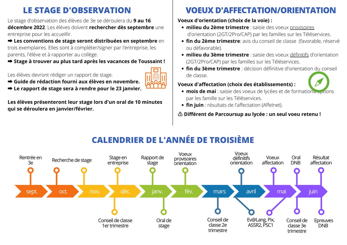 juliendelmas's tweet photo. 📢 📄 Livret d’accueil Parents de 3e 📄📢 #PP3e

Je vous partage un livret d’acccueil que je distribuerai aux parents de 3e lors de la traditionnelle réunion de début d’année.

[d’après l’idée de @alicevander62]

➡️ Modèle Canva modifiable ici : https://t.co/lh8iaSbzwY https://t.co/tWtrGXSHwn
