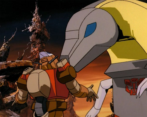 Crazy Ass Moments In Transformers History On Twitter Grimlock Gets 