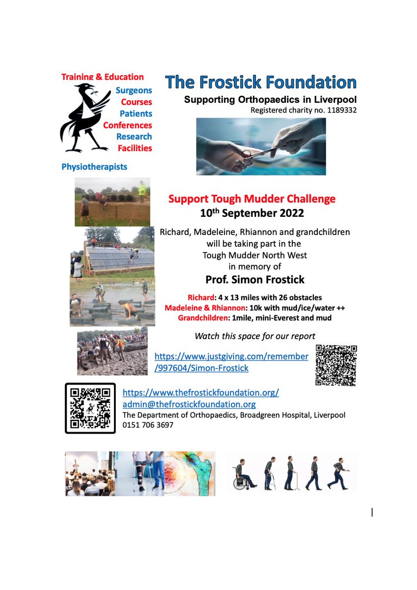 Frosticks going dirty! Join the Tough Mudder challange this September or simply support them from the comfort of your armchair. justgiving.com/fundraising/ma…