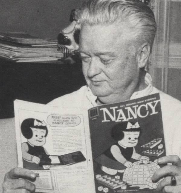 erniebushmiller's tweet photo. He passed awat at just 76 years old, just 8 days shy of his 77th birthday. 3/3
#nancy #erniebushmiller #nancycomic #nancycake #erniebushmillerday #comics #cartoonist #cartoonistsyoushouldknow https://t.co/hrbSC6Saqq