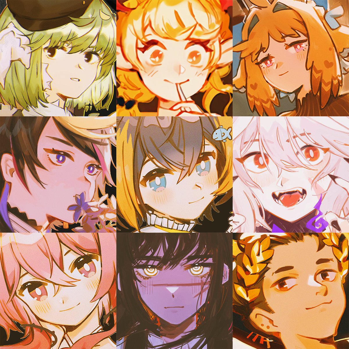 「...my faces are quite plain but I love d」|REN 🪶 comm grind °˖✧のイラスト