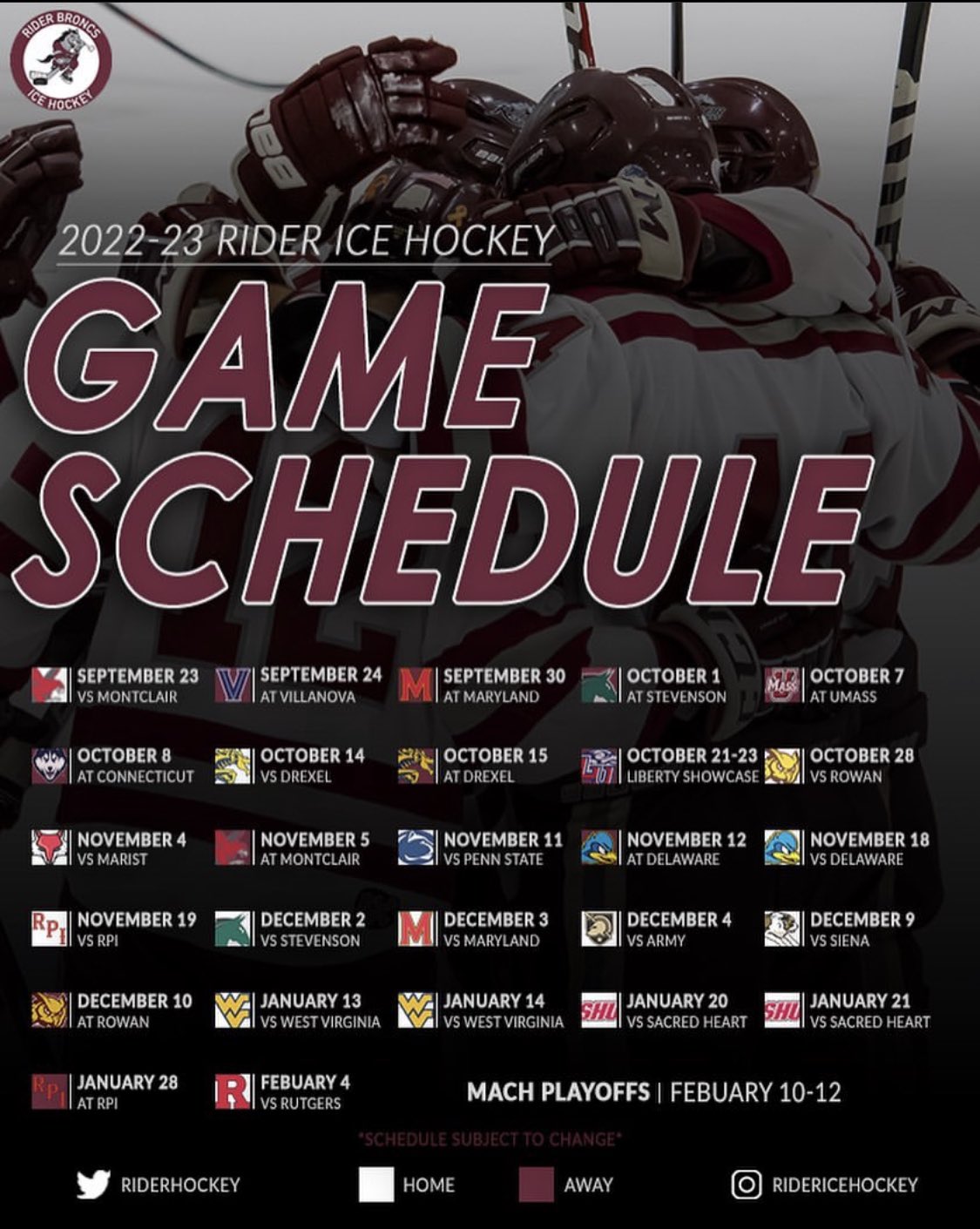 Rider Hockey on Twitter "BroncNation…LETS RIDE!!!! TheBrotherhood