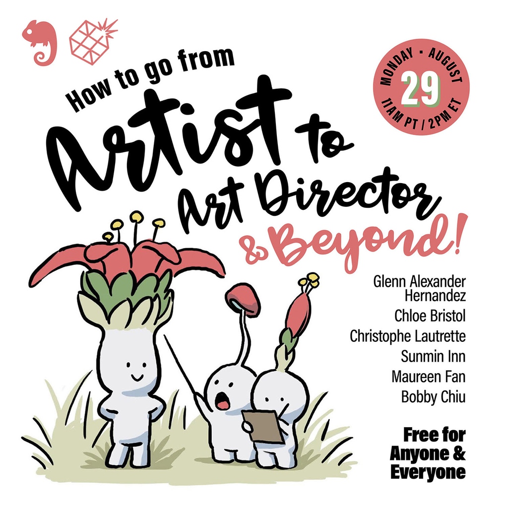 Join Industry heavyweights Glenn Alexander Hernandez, Chloe Bristol, Christophe Lautrette & Sunmin Inn, when they provide insights on how to grow your career as an artist Hosts: Maureen Fan & Bobby Chiu Aug 29 at 2pm ET/11am PT FREE for everyone -AR 🖇️ us06web.zoom.us/webinar/regist…