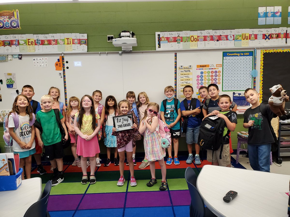 First day of 22/23 school year in the books! What a great crew I have!