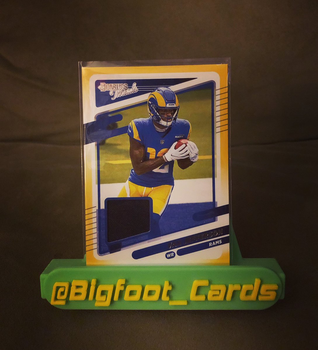 gatorbait_96's tweet image. #VanJefferson #PatchCard #Rams #Gators #ForSale
