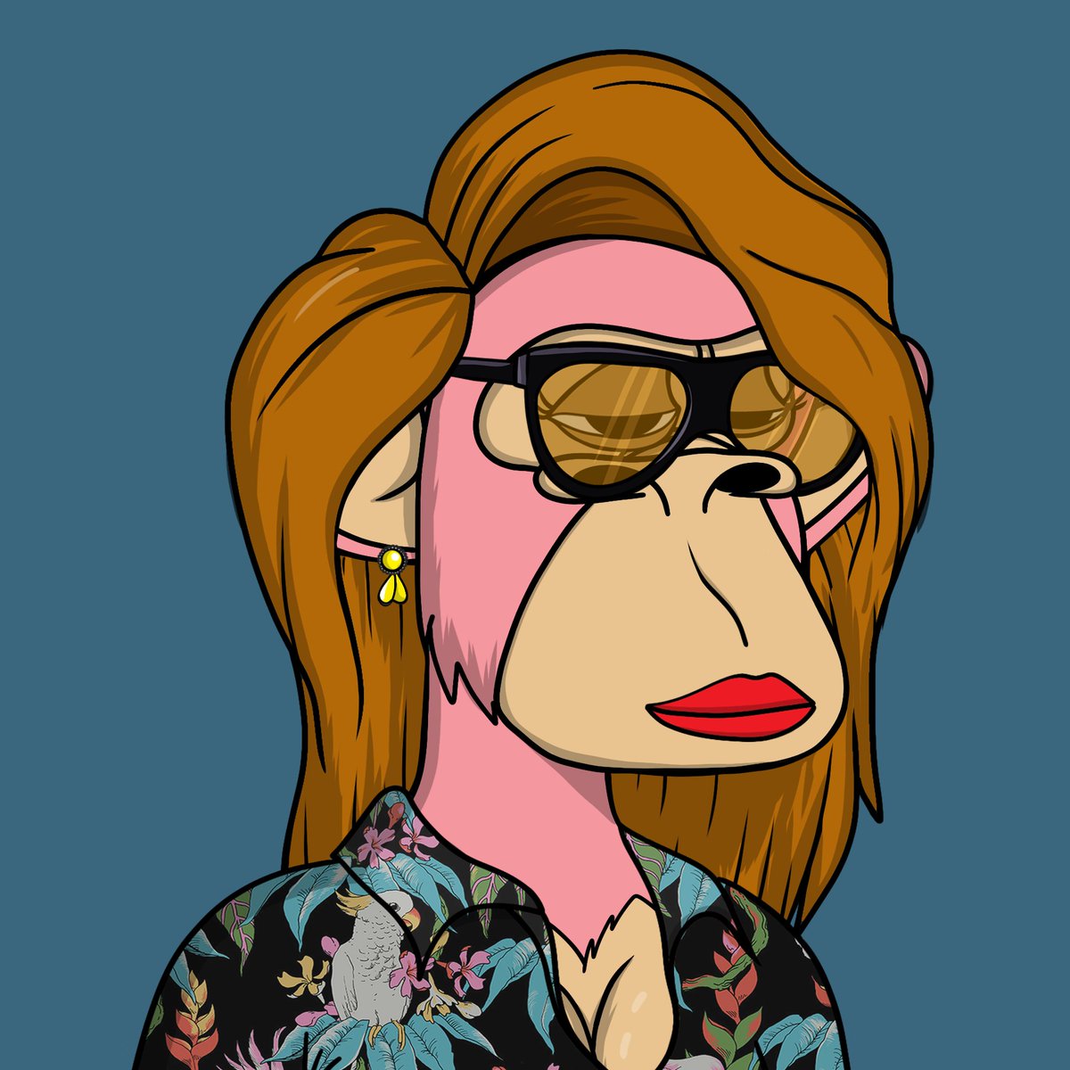 new friend from "Women Ape Yacht Club" she's a hottie 😂